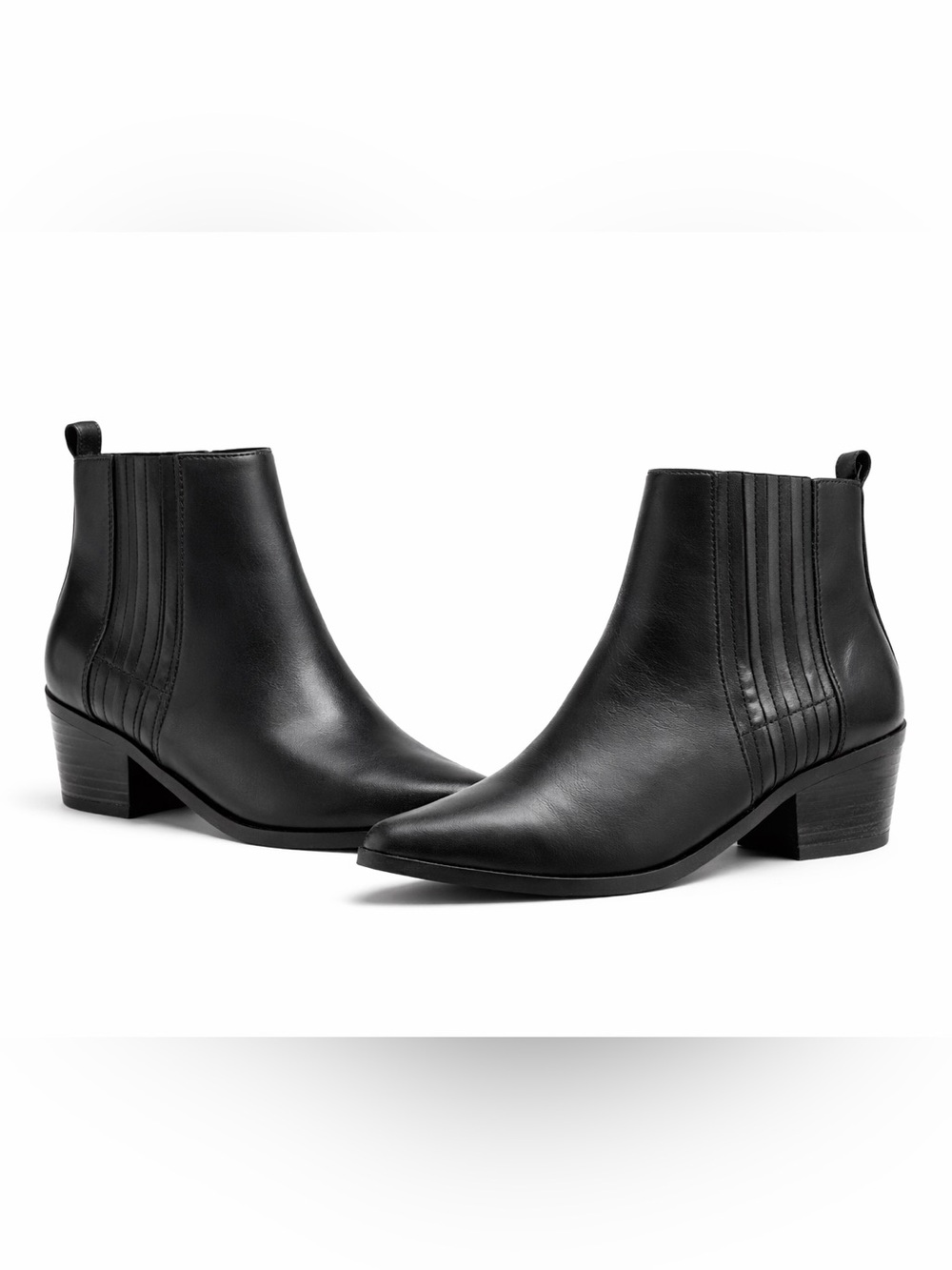 5/$25 Addition Elle Ankle Heeled Boots Size 7 Wide 7W